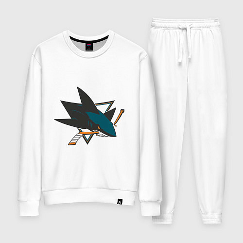 Женский костюм San Jose Sharks / Белый – фото 1