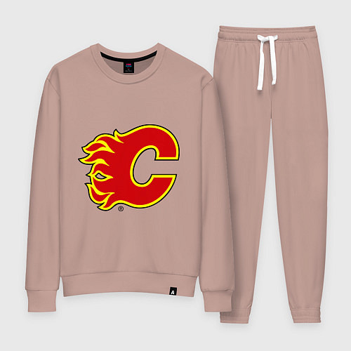 Женский костюм Calgary Flames / Пыльно-розовый – фото 1