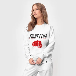 Костюм хлопковый женский Fight Club, цвет: белый — фото 2