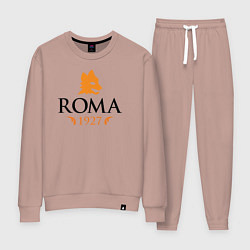 Костюм хлопковый женский AS Roma 1927, цвет: пыльно-розовый