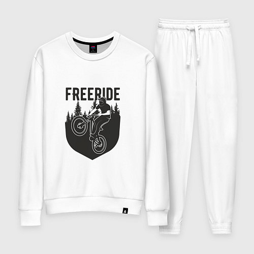 Женский костюм Freeride / Белый – фото 1