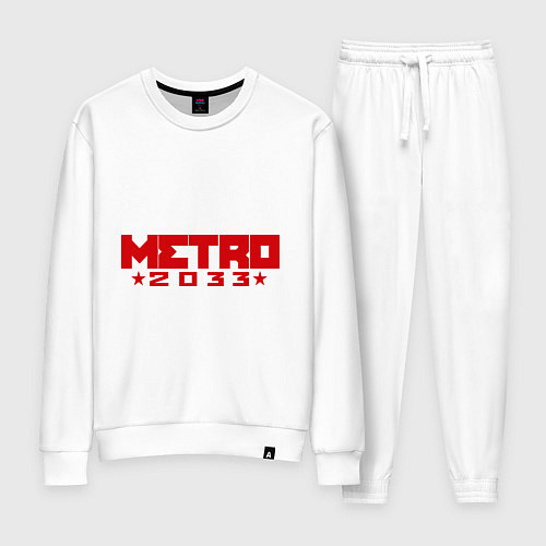 Женский костюм Metro 2033 / Белый – фото 1