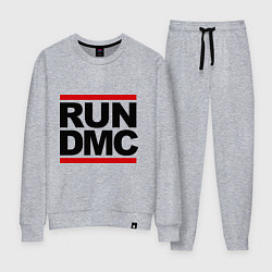 Костюм хлопковый женский Run DMC, цвет: меланж