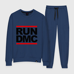 Костюм хлопковый женский Run DMC, цвет: тёмно-синий