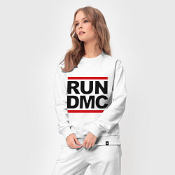 Костюм хлопковый женский Run DMC, цвет: белый — фото 2