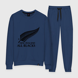 Костюм хлопковый женский New Zeland: All blacks, цвет: тёмно-синий