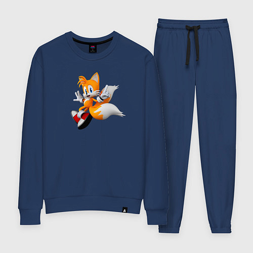 Женский костюм Лисенок Тейлз / Тёмно-синий – фото 1