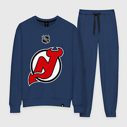 Костюм хлопковый женский New Jersey Devils: Kovalchuk 17, цвет: тёмно-синий