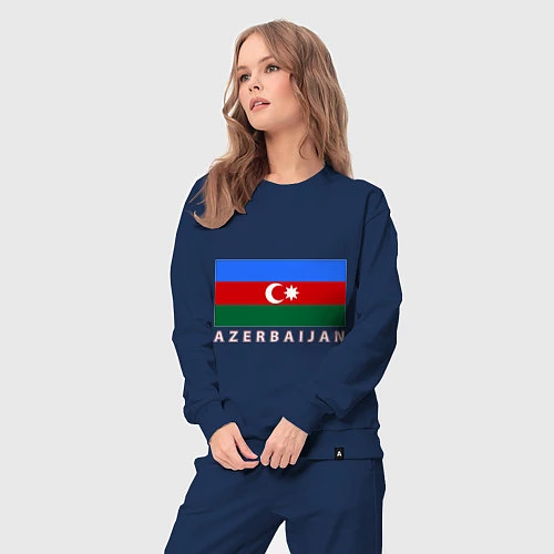 Женский костюм Азербайджан / Тёмно-синий – фото 3