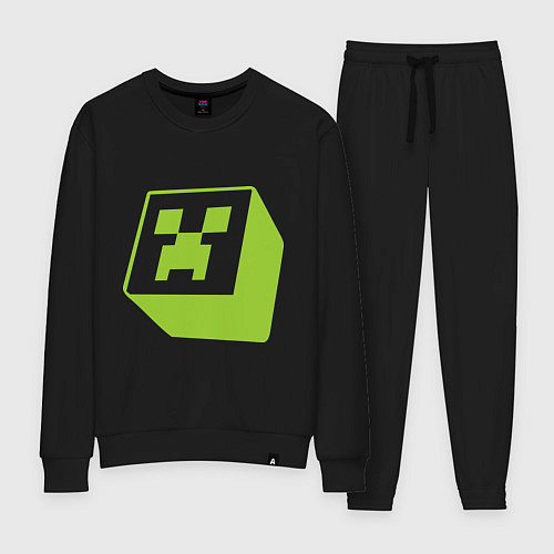 Женский костюм Green Creeper / Черный – фото 1