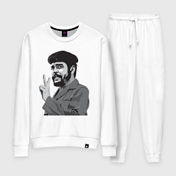 Костюм хлопковый женский Che Guevara: Peace, цвет: белый