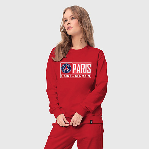 Женский костюм Paris Saint-Germain - New collections / Красный – фото 3