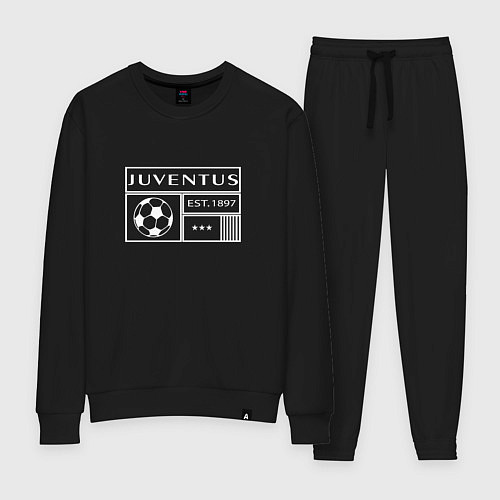 Женский костюм Juventus - EST 1897 2022 / Черный – фото 1