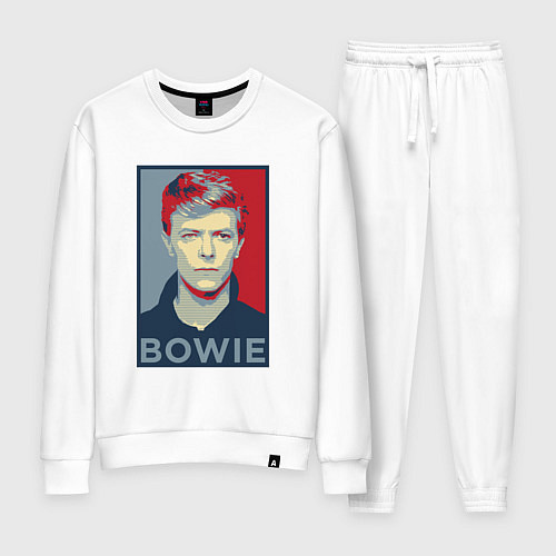 Женский костюм Bowie Poster / Белый – фото 1