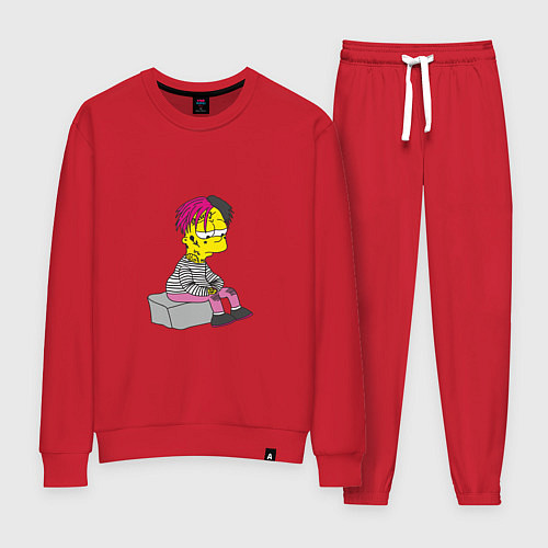 Женский костюм Bart: Lil Peep / Красный – фото 1