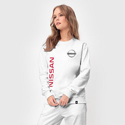 Костюм хлопковый женский Nissan Style, цвет: белый — фото 2