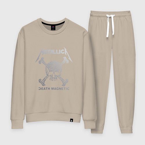 Женский костюм Metallica: Death magnetic / Миндальный – фото 1
