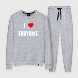 Женский костюм I love Fortnite