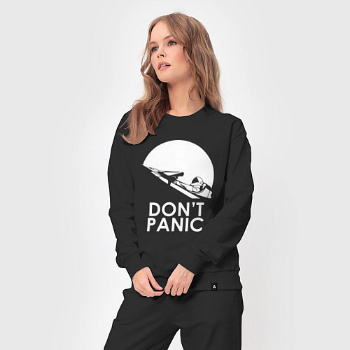 Женский костюм Elon: Don't Panic / Черный – фото 3