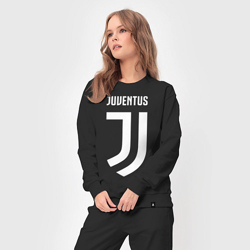 Женский костюм FC Juventus / Черный – фото 3