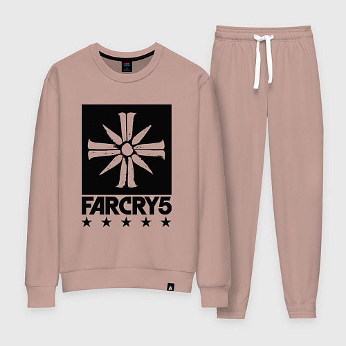 Женский костюм Eden's Gate: Far Cry 5 / Пыльно-розовый – фото 1