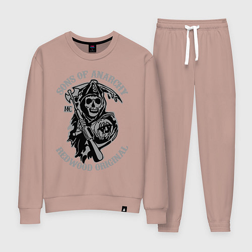 Женский костюм Sons of Anarchy: Redwood Original / Пыльно-розовый – фото 1