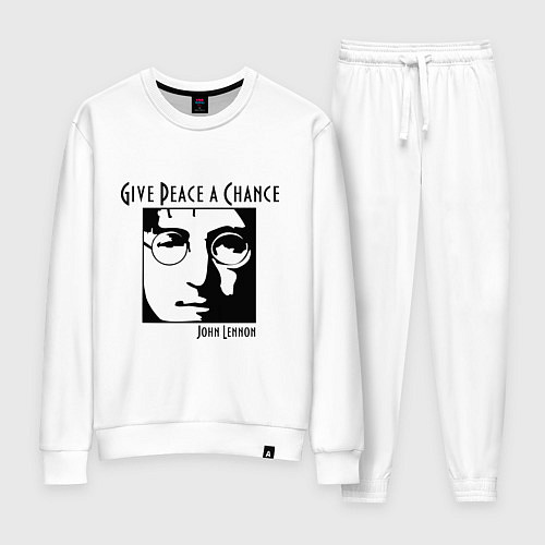 Женский костюм Give Peace a Chance / Белый – фото 1