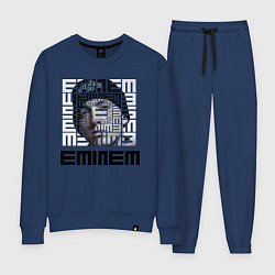 Костюм хлопковый женский Eminem labyrinth, цвет: тёмно-синий