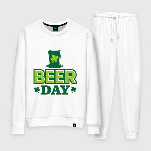 Женский костюм Beer day / Белый – фото 1