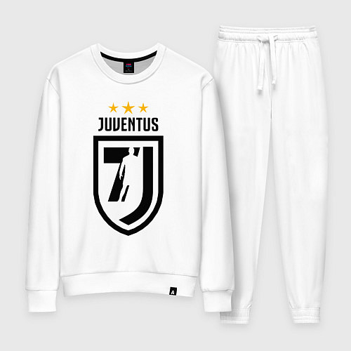 Женский костюм Juventus 7J / Белый – фото 1