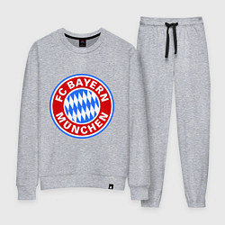 Костюм хлопковый женский Bayern Munchen FC, цвет: меланж