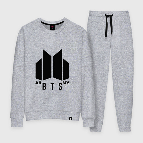 Женский костюм BTS ARMY / Меланж – фото 1