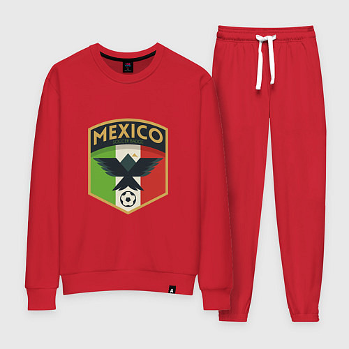 Женский костюм Mexico Football / Красный – фото 1