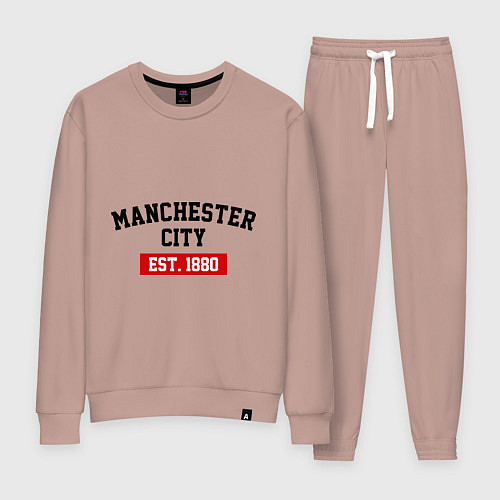 Женский костюм FC Manchester City Est. 1880 / Пыльно-розовый – фото 1