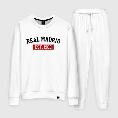 Женский костюм FC Real Madrid Est. 1902 / Белый – фото 1