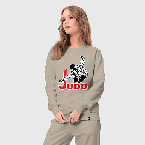 Женский костюм Judo Master / Миндальный – фото 3