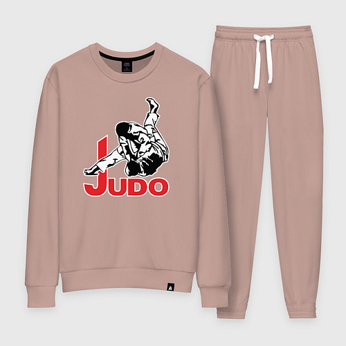 Женский костюм Judo Master / Пыльно-розовый – фото 1