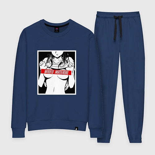 Женский костюм Waifu Material / Тёмно-синий – фото 1