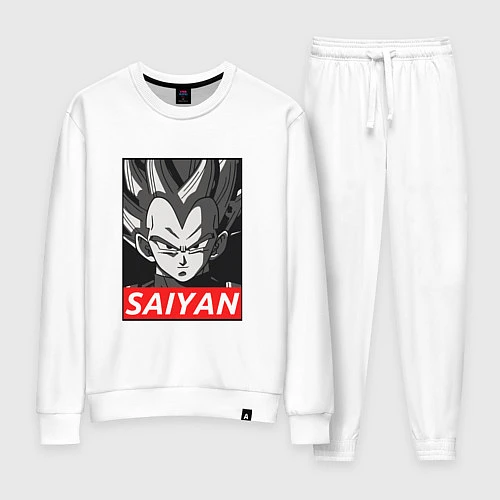 Женский костюм SAIYAN OBEY / Белый – фото 1