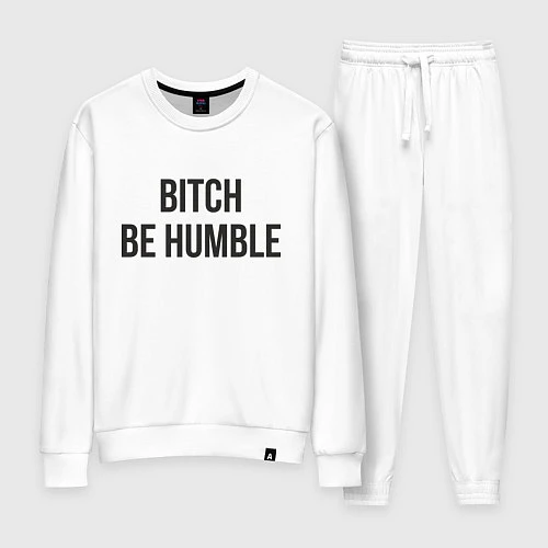 Женский костюм Bitch Be Humble / Белый – фото 1