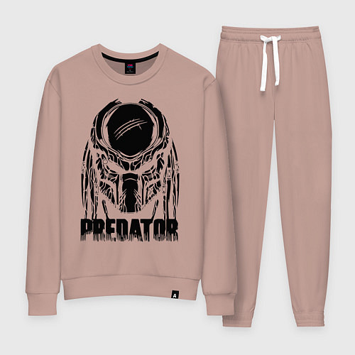 Женский костюм Predator Mask / Пыльно-розовый – фото 1