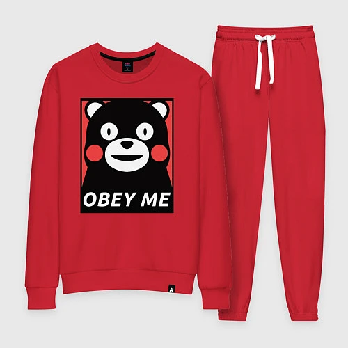 Женский костюм Kumamon: Obey Me / Красный – фото 1