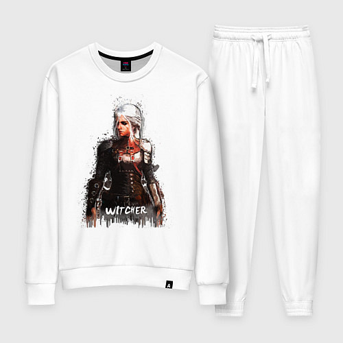 Женский костюм Witcher Girl / Белый – фото 1
