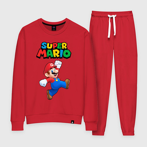 Женский костюм Super Mario / Красный – фото 1