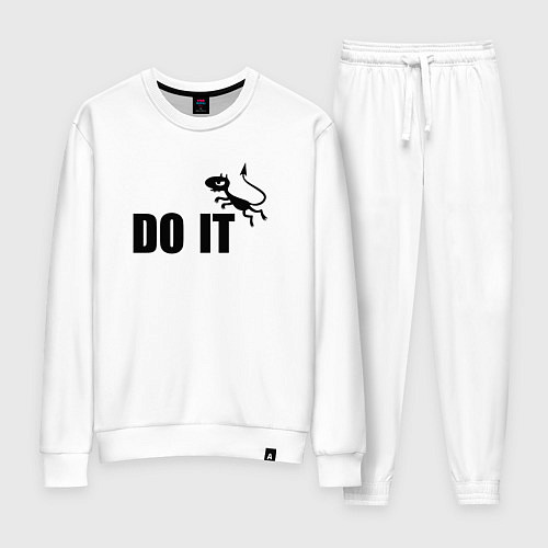 Женский костюм Disenchantment Do it / Белый – фото 1