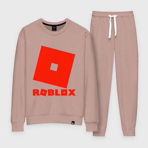 Женский костюм Roblox Logo / Пыльно-розовый – фото 1