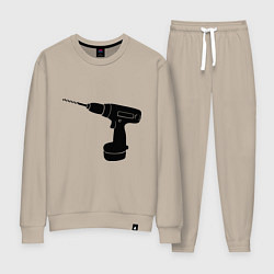 Женский костюм Она: перфоратор