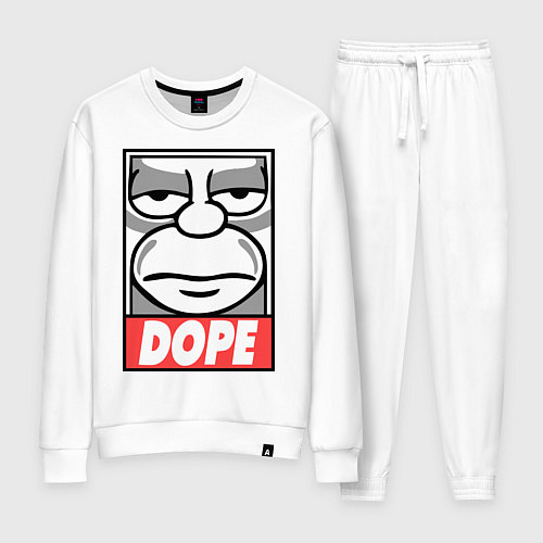 Женский костюм Homer dope / Белый – фото 1