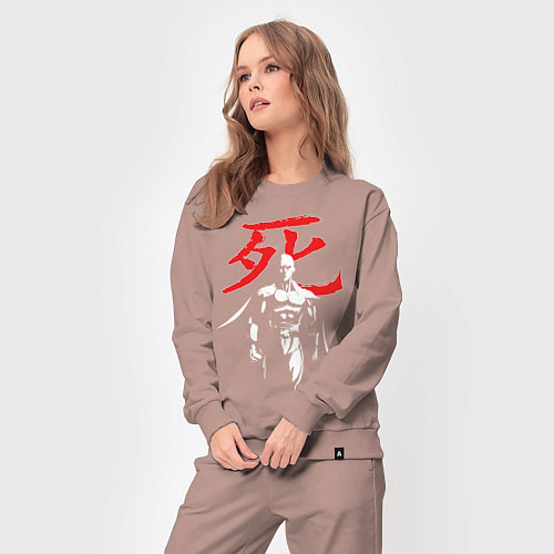 Женский костюм Saitama Hero / Пыльно-розовый – фото 3