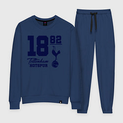 Костюм хлопковый женский FC Tottenham 1882, цвет: тёмно-синий